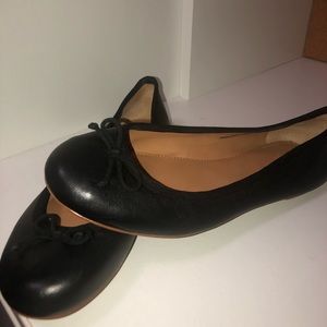 Black J.Crew flats!